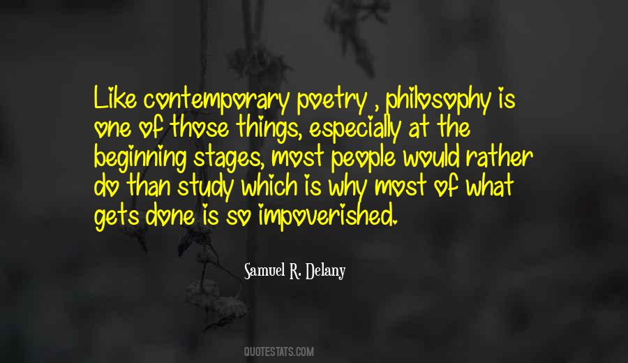 Quotes About The Impoverished #1508531