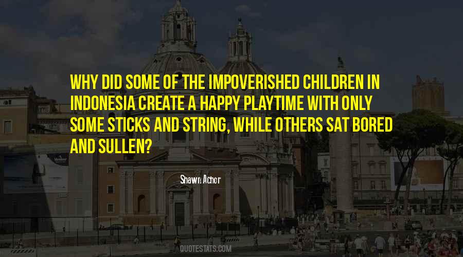 Quotes About The Impoverished #203043