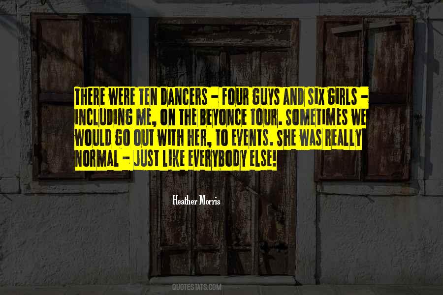 Quotes About Dancers #1381402