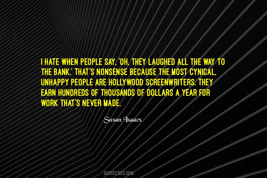 Quotes About Screenwriters #1111643