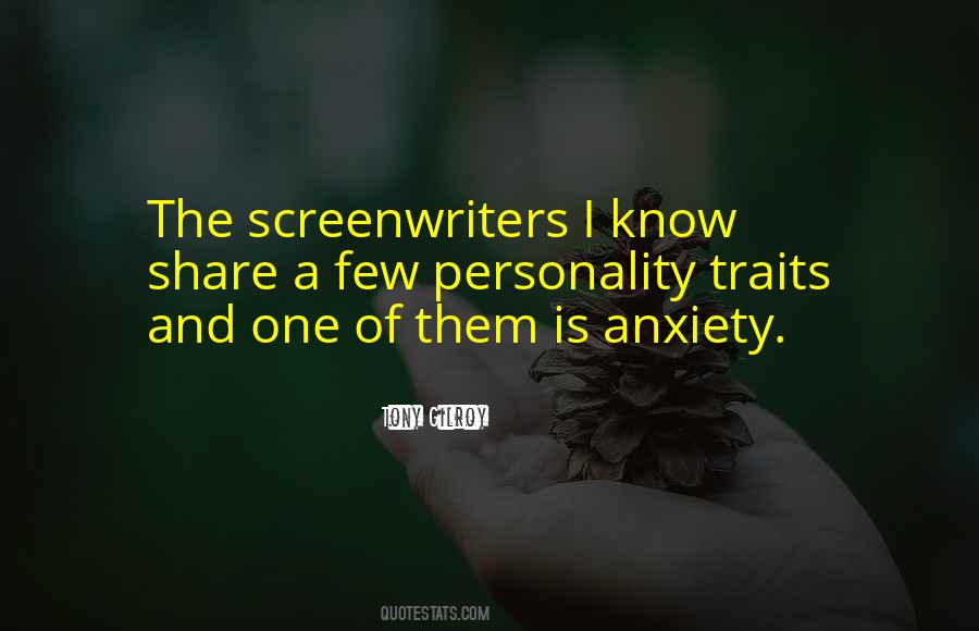 Quotes About Screenwriters #386113