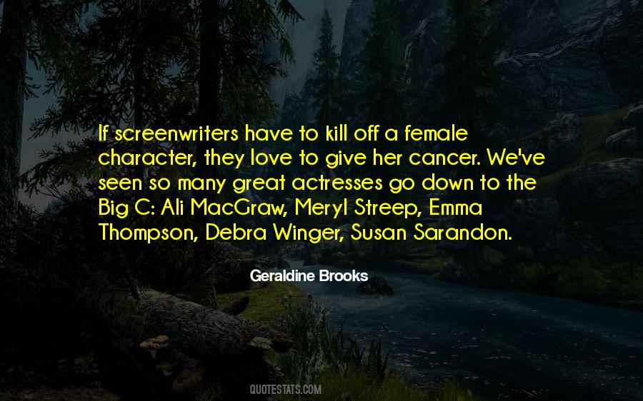 Quotes About Screenwriters #659705