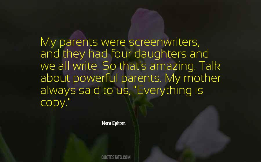 Quotes About Screenwriters #805309