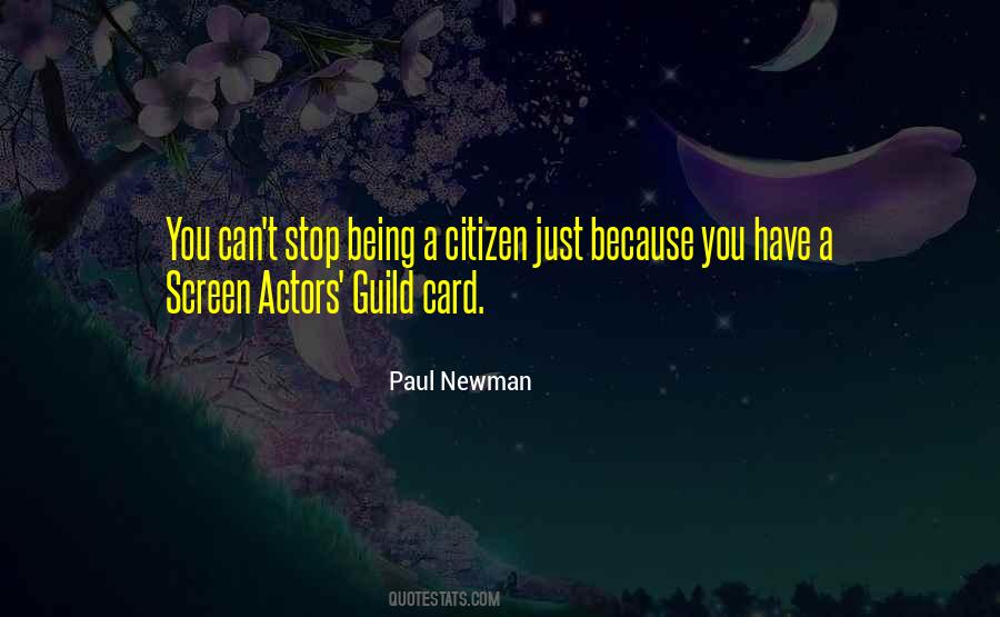 Screen Actors Guild Quotes #562320