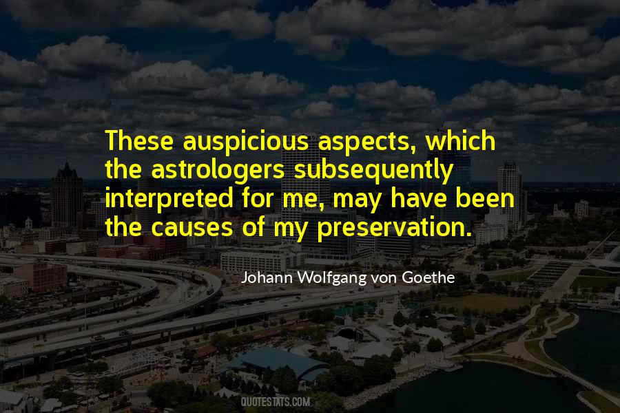 Quotes About Auspicious #1815332