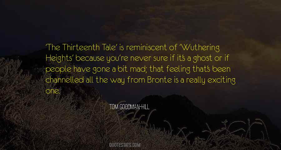 Bronte Wuthering Heights Quotes #1497513