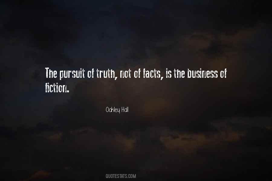 Quotes About The Pursuit Of Truth #1347338