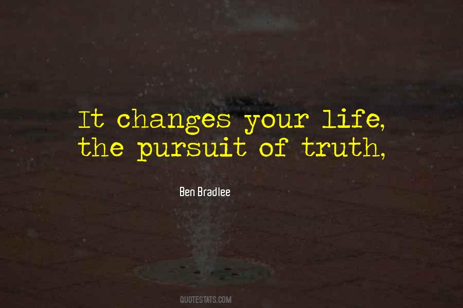 Quotes About The Pursuit Of Truth #843187