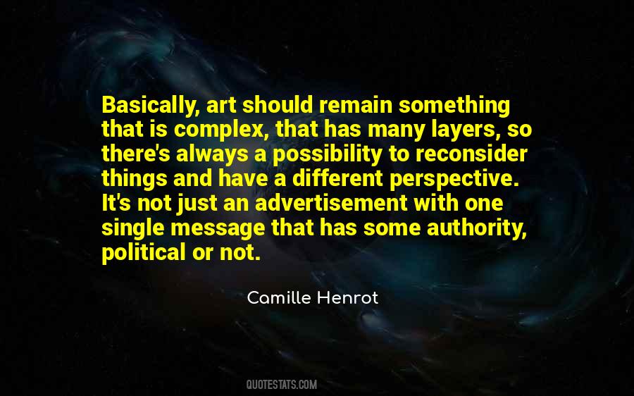 Quotes About Perspective In Art #1548947