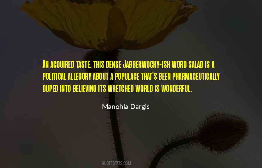 Word Salad Quotes #327750
