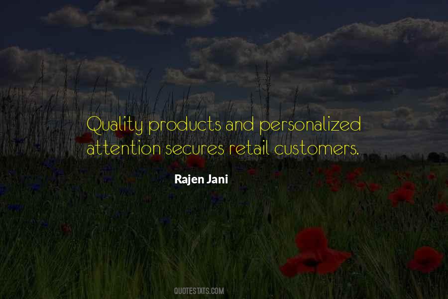 Quotes About Quality Of Products #518322