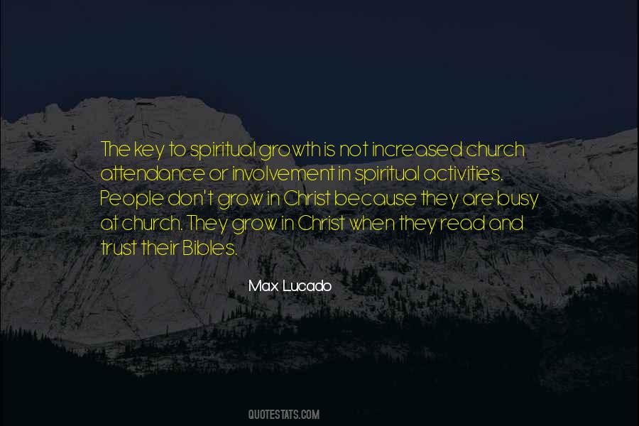 Quotes About Church Growth #1751218