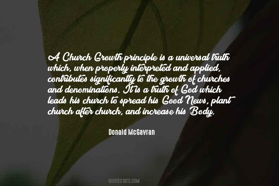 Quotes About Church Growth #435897