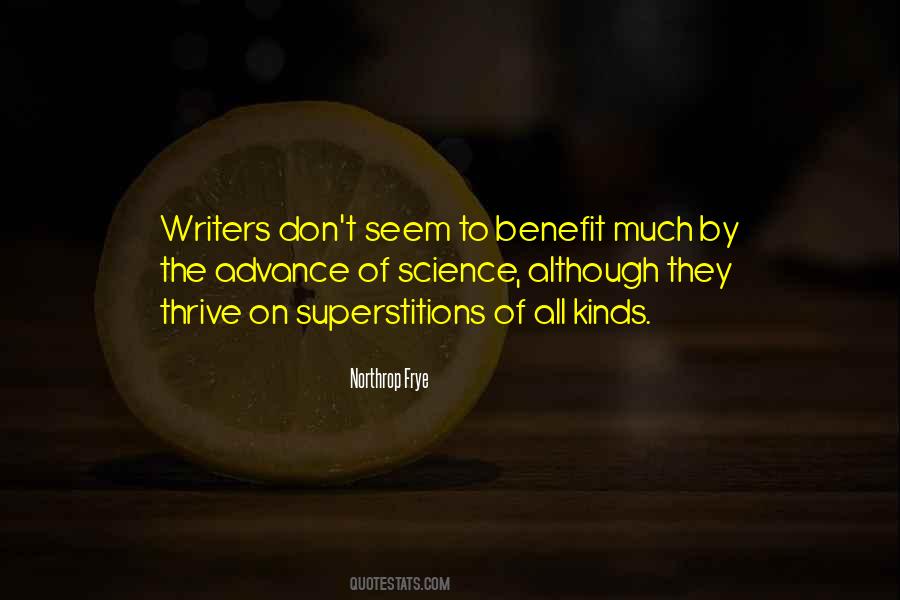 Quotes About Benefits Of Science #503669