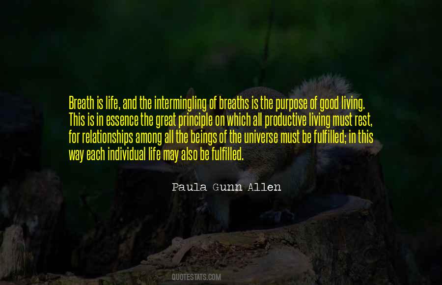 Life And The Quotes #1219793