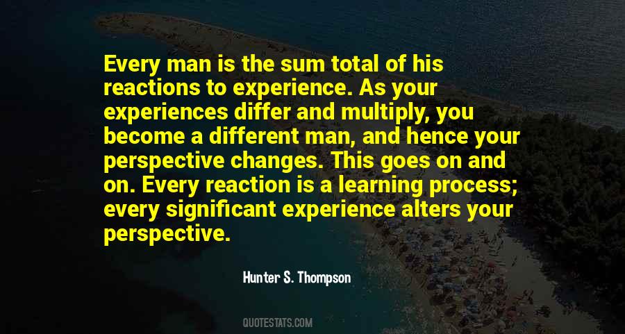 Quotes About Significant Experiences #1437279
