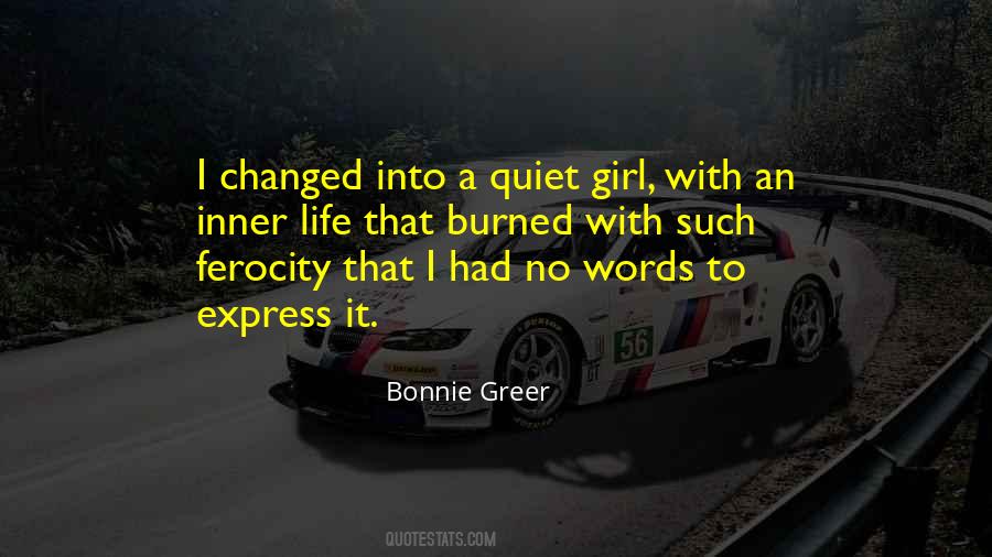 Quotes About Quiet Girl #912267