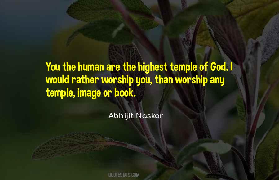 Quotes About Temple #1259483