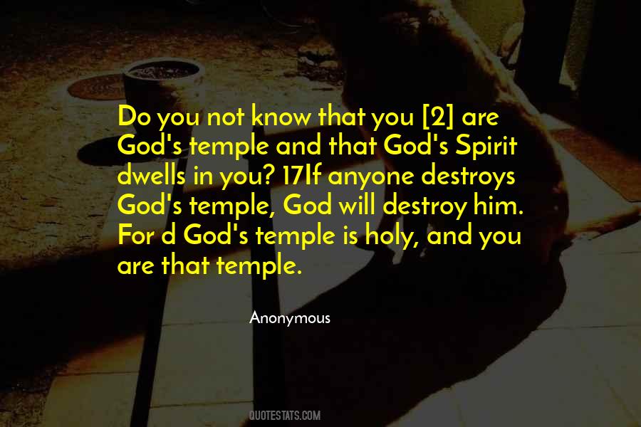 Quotes About Temple #1285445