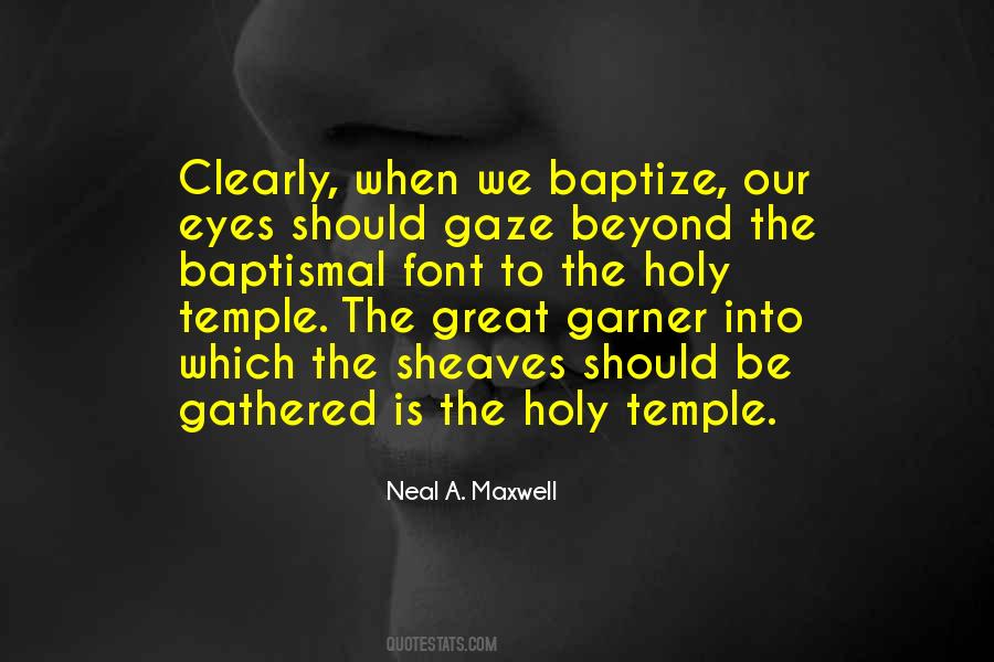 Quotes About Temple #1391489
