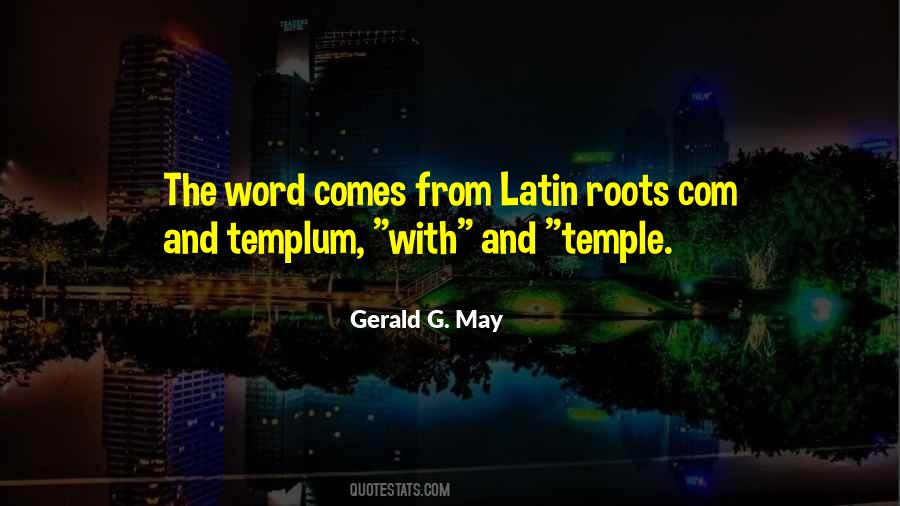 Quotes About Temple #1436525