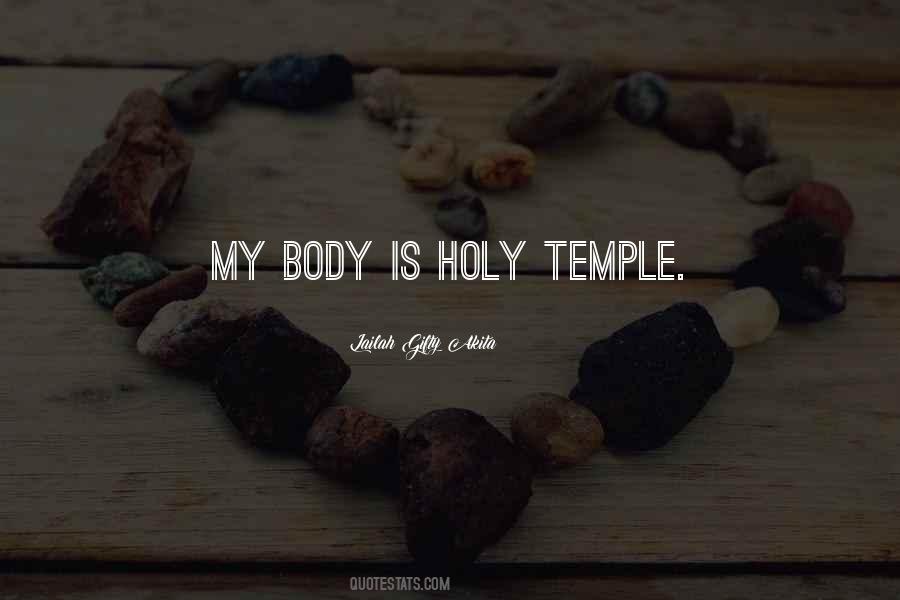 Quotes About Temple #1439110