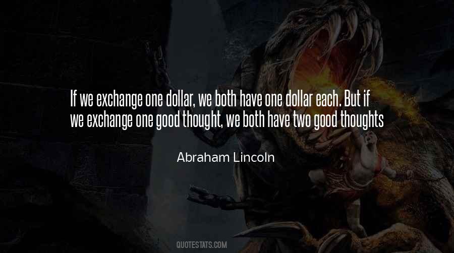 Quotes About One Dollar #539215