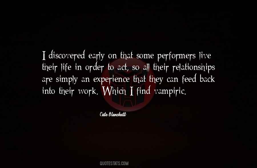 Quotes About An Experience #1118557