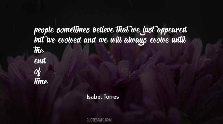 People Evolve Quotes #561254