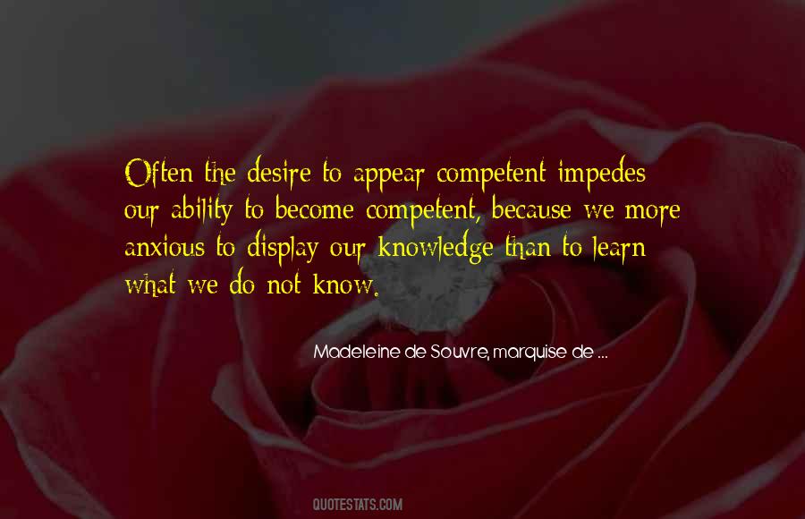 Quotes About The Desire To Learn #1358715
