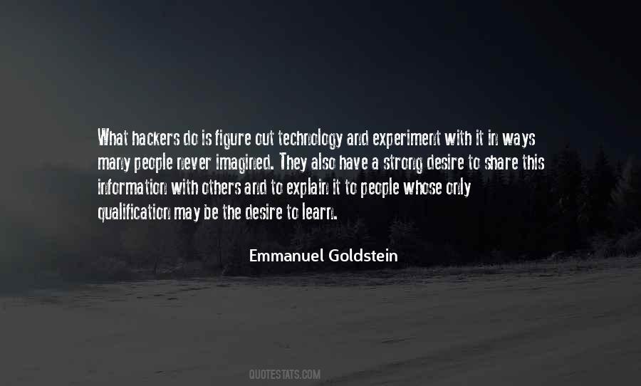 Quotes About The Desire To Learn #1851714