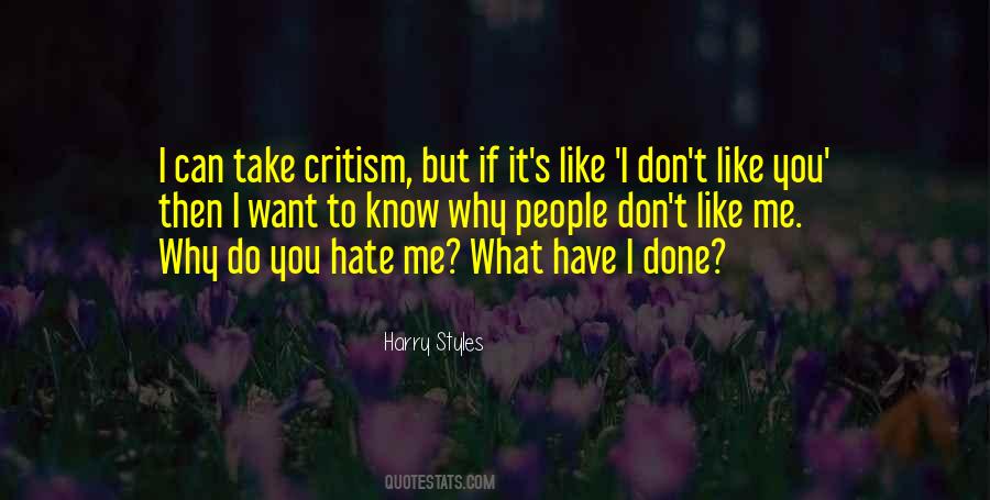 Quotes About You Hate Me #1506559