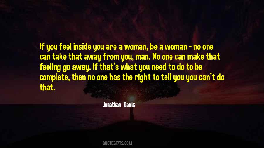 Quotes About What You Feel Inside #140289