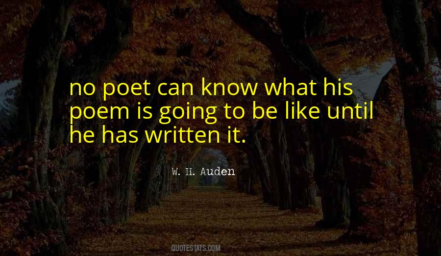 Poem Poetry Poet Quotes #1101562