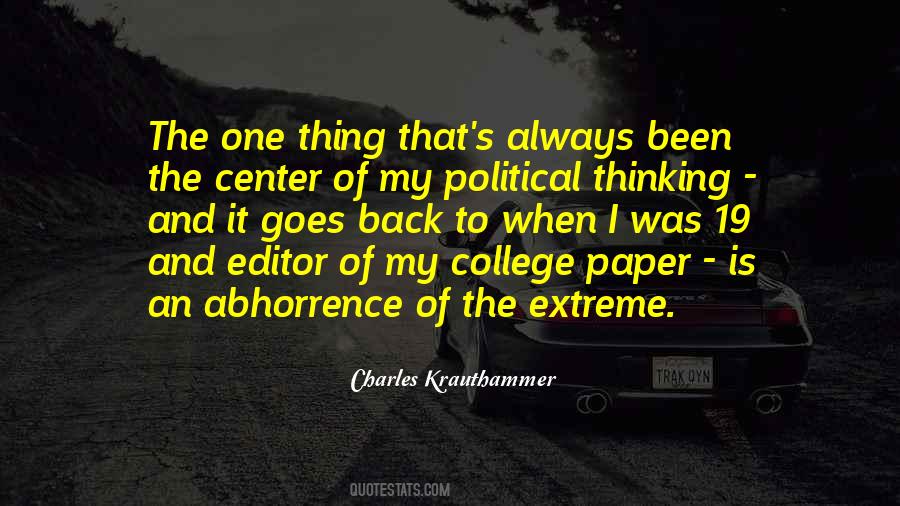 Political Thinking Quotes #1291873