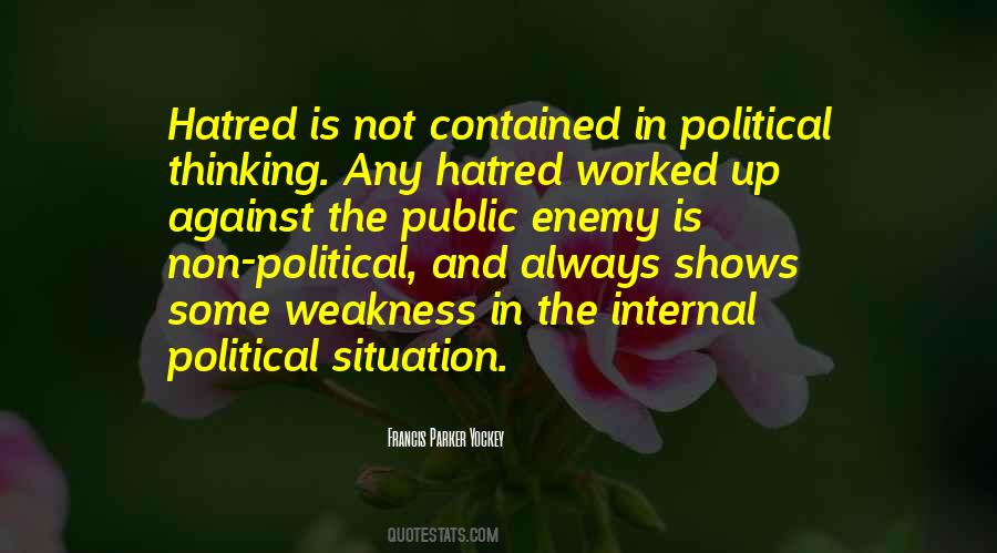 Political Thinking Quotes #301777