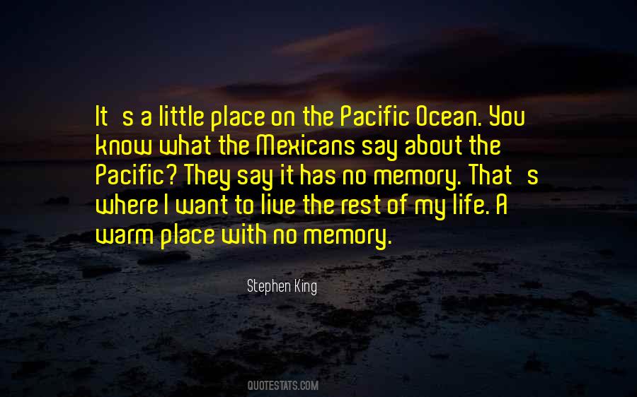 Quotes About Pacific Ocean #1011293