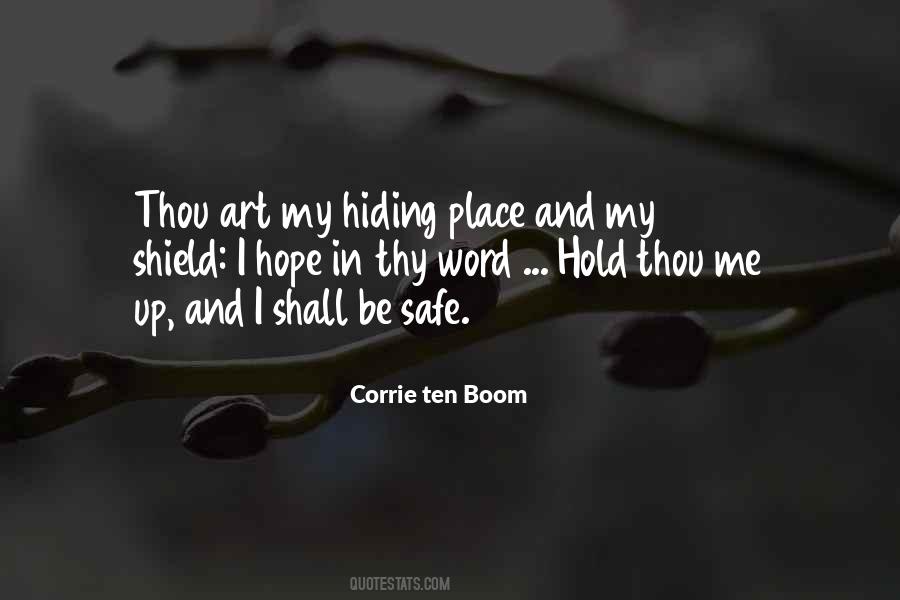 Quotes About Having A Safe Place #122441