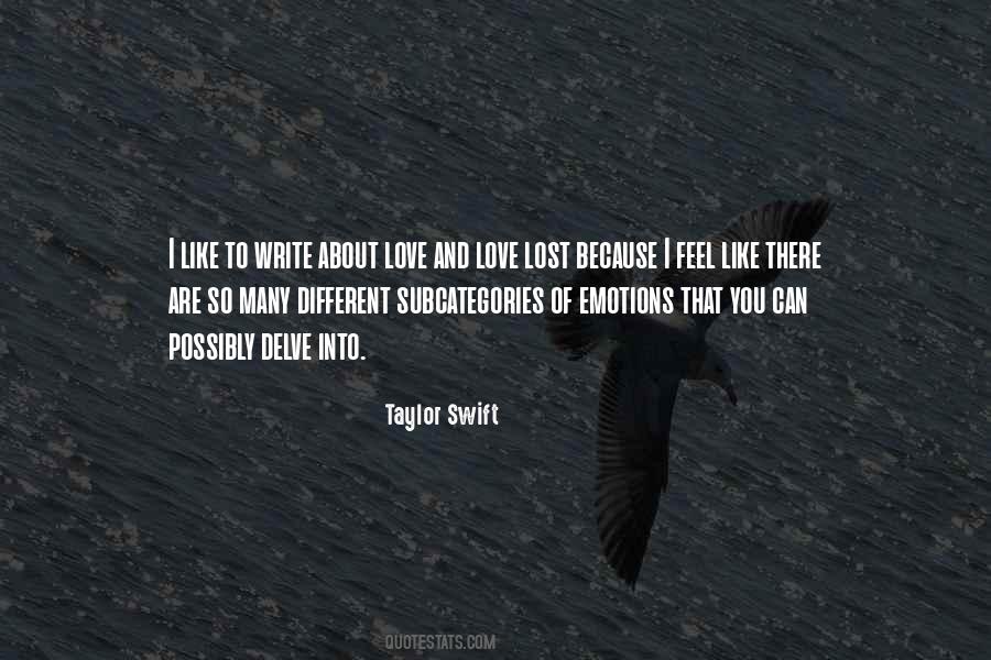 Write About Love Quotes #1106187
