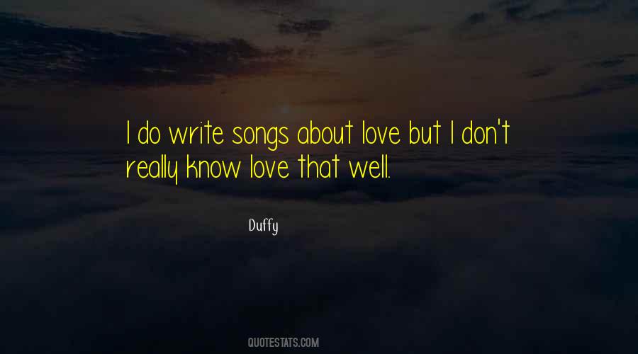 Write About Love Quotes #453654