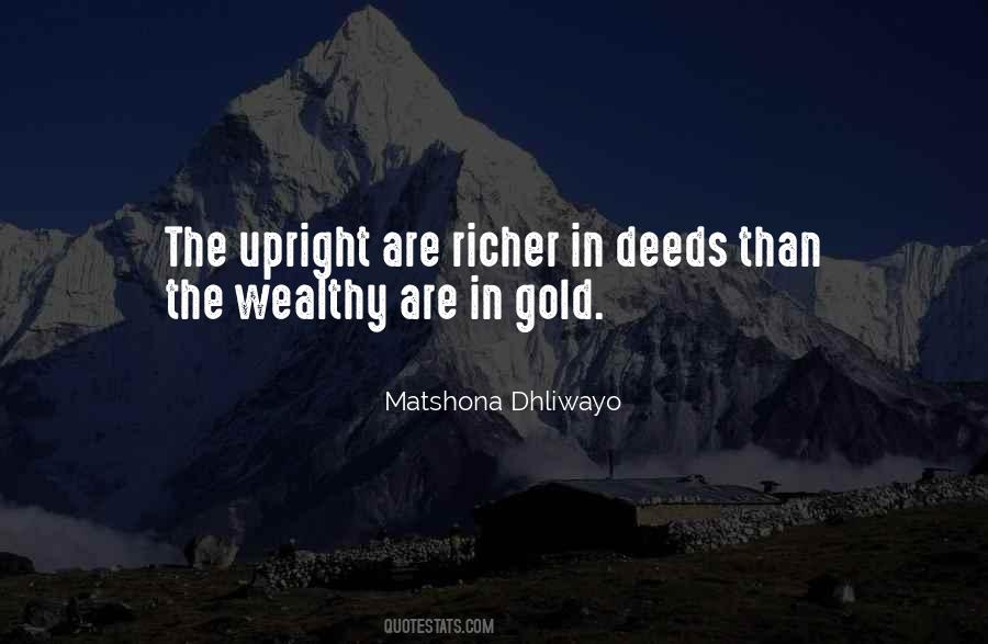 Quotes About Wealthy #1198931