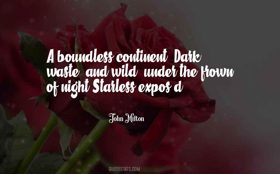 Dark Wild Night Quotes #1297834