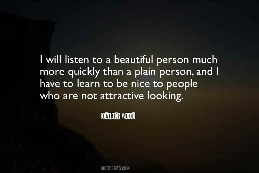 Be Nice To People Quotes #982613