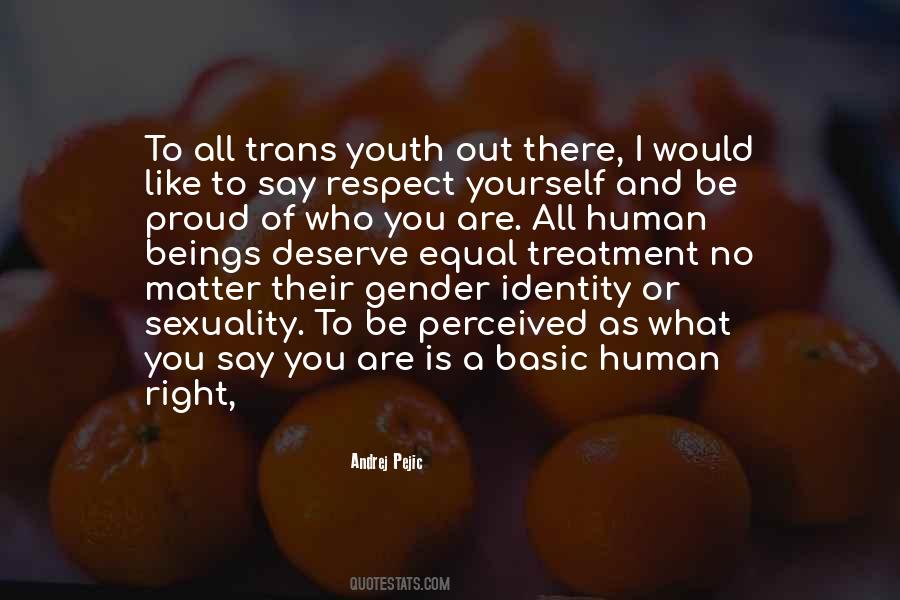 Trans Identity Quotes #1237877