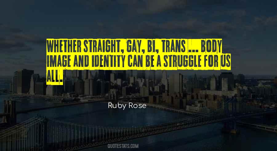 Trans Identity Quotes #534876