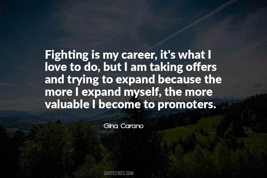 Quotes About Promoters #1598643