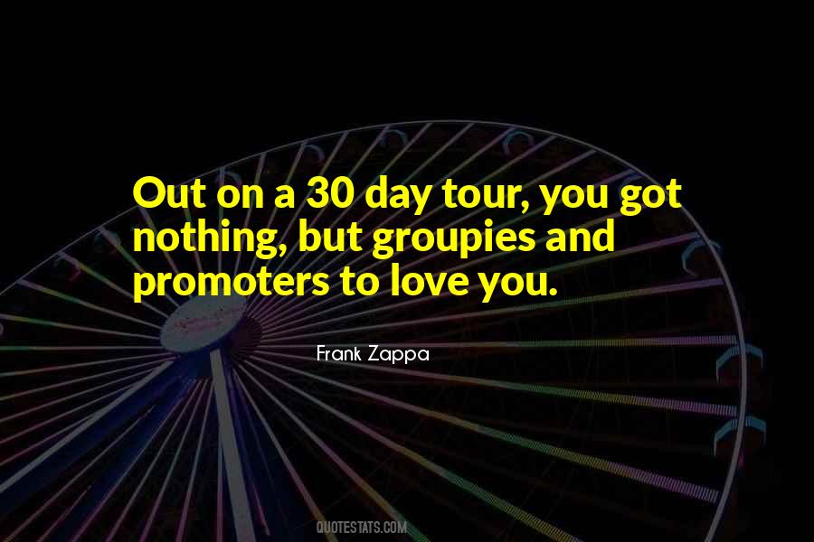 Quotes About Promoters #1670118