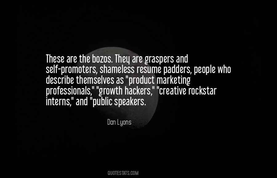 Quotes About Promoters #97443