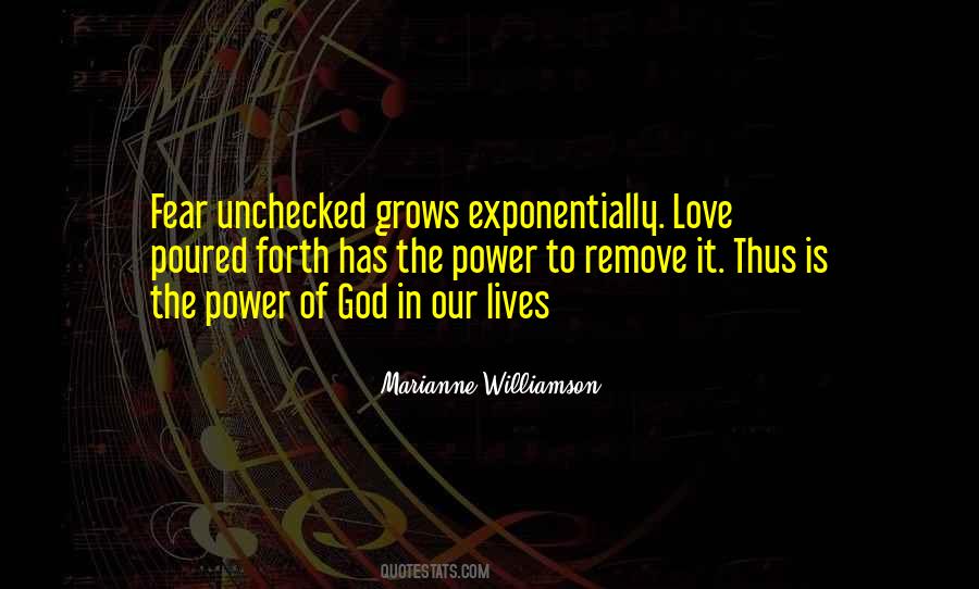 Quotes About Power Of God's Love #662097