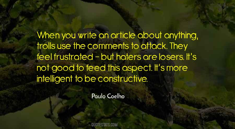 Quotes About Good Comments #1294251